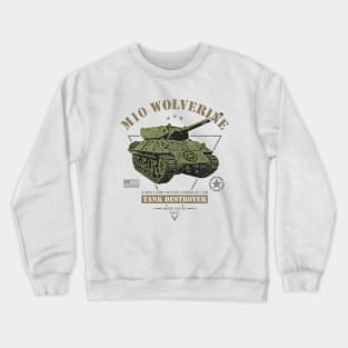 M10 Wolverine Tank Destroyer Crewneck Sweatshirt